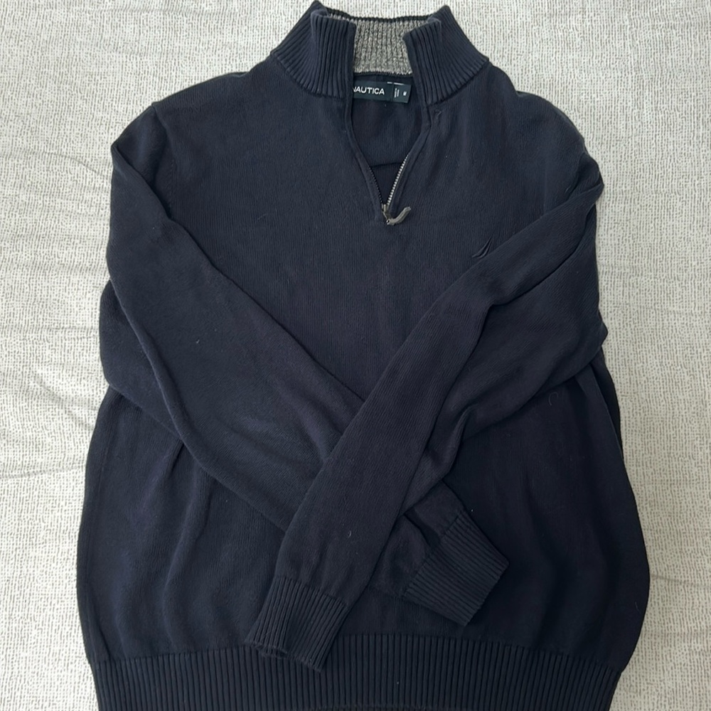New 3/4 zip sweater